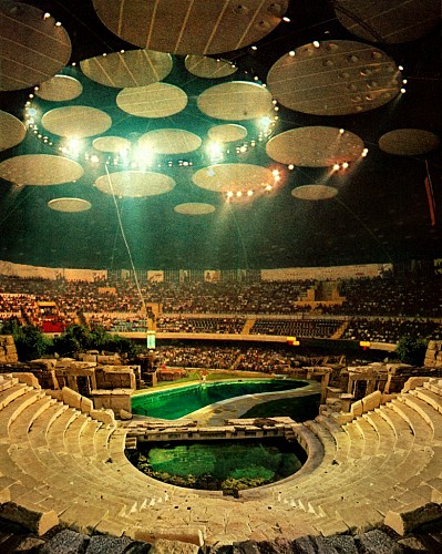 Work: Tofig Bakharamov Stadium, Azerbaijan (interior)