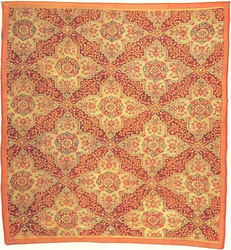 Work: 19th Century FRENCH Louis-Phillipe Aubusson Fragmentary Rug